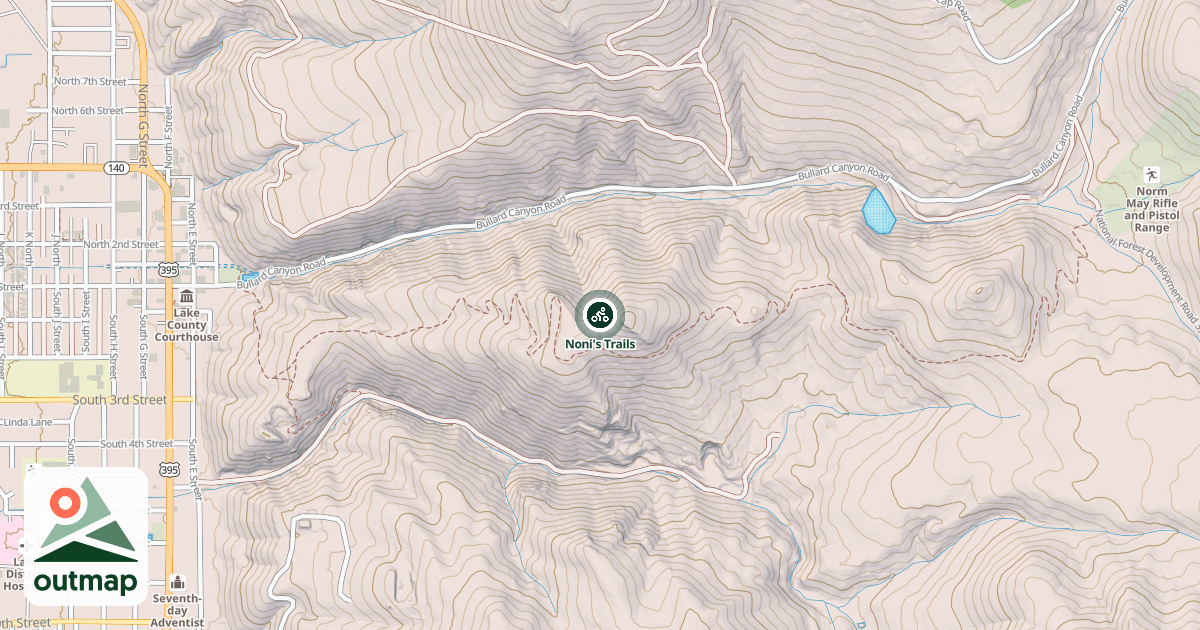 Map of Noni's Trails