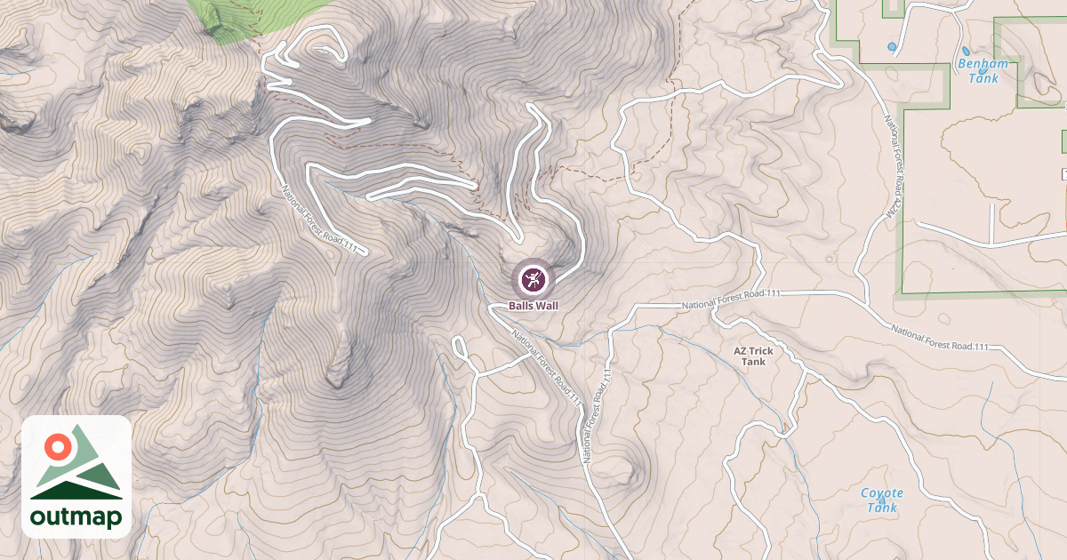 Map of Balls Wall