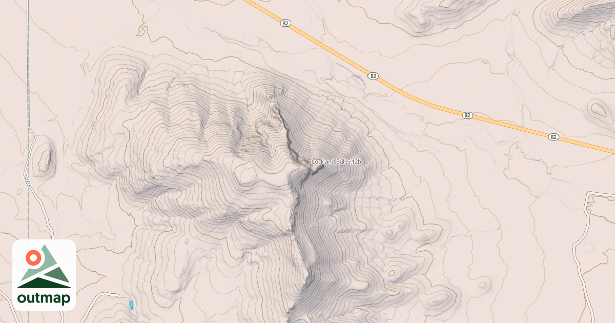 Map of Cock and Bull