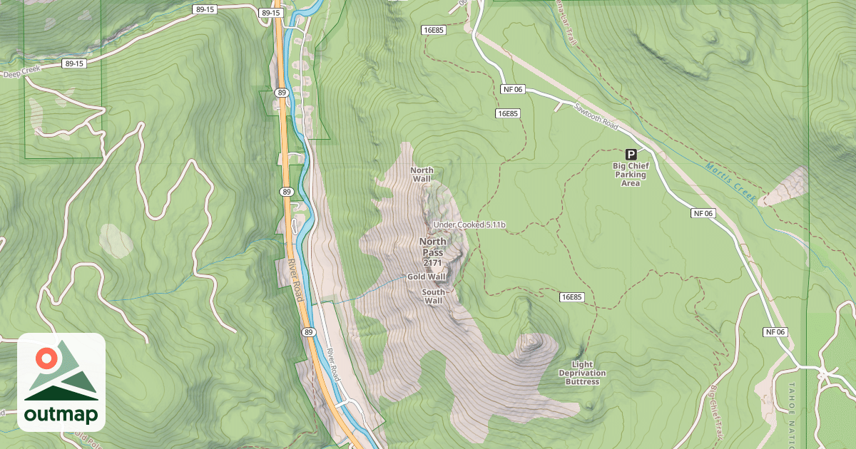 Map of Under Cooked