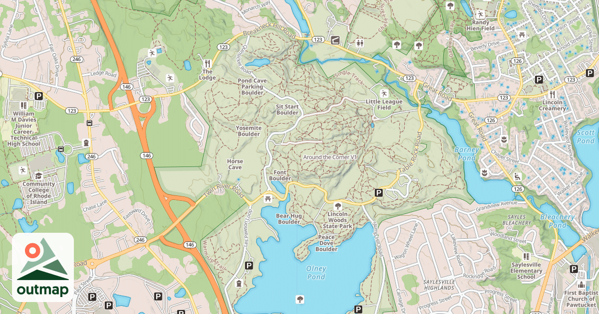 Map of Around the Corner