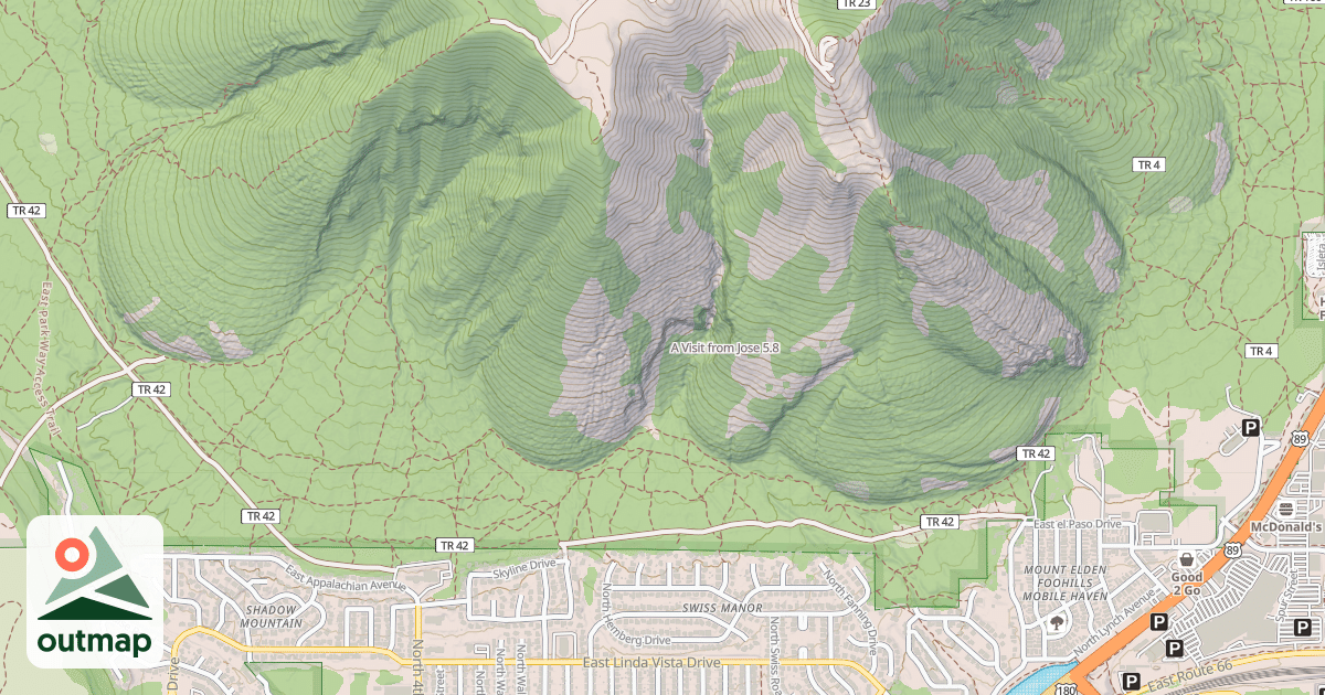 Map of A Visit from Jose