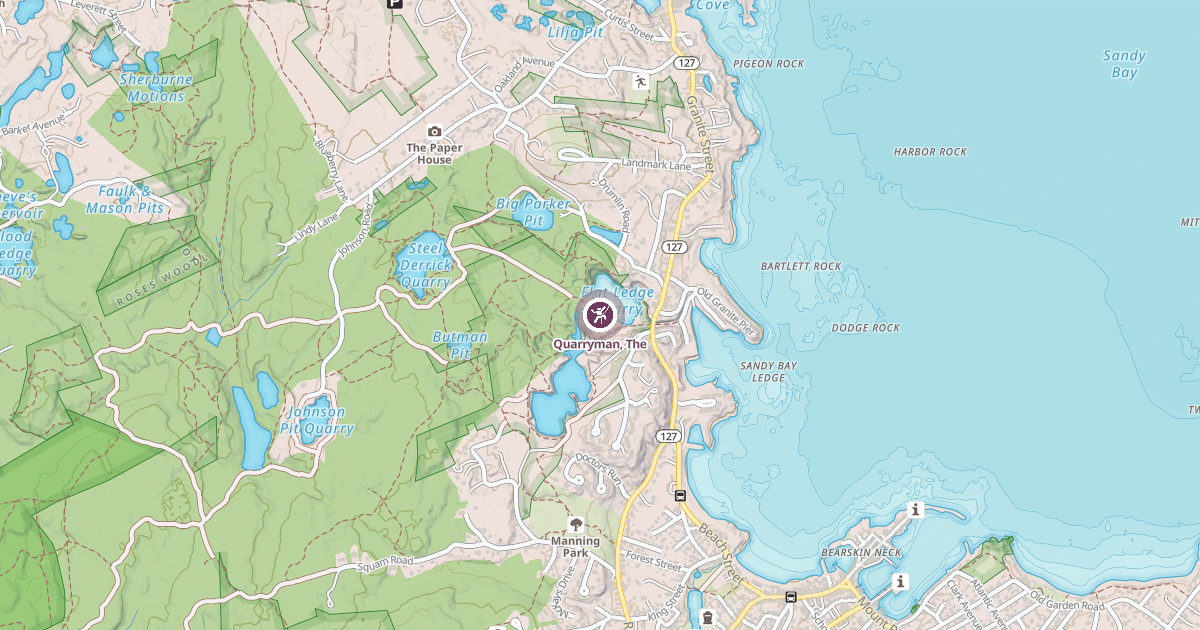 Map preview of Quarryman, The