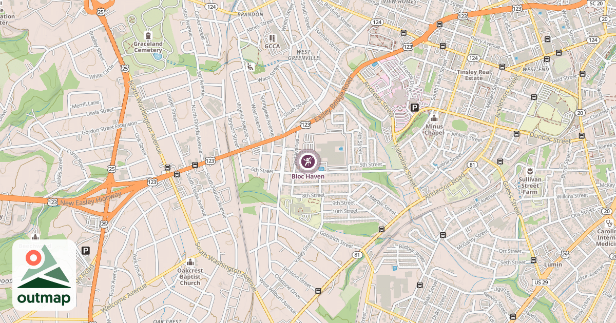 Map of Bloc Haven