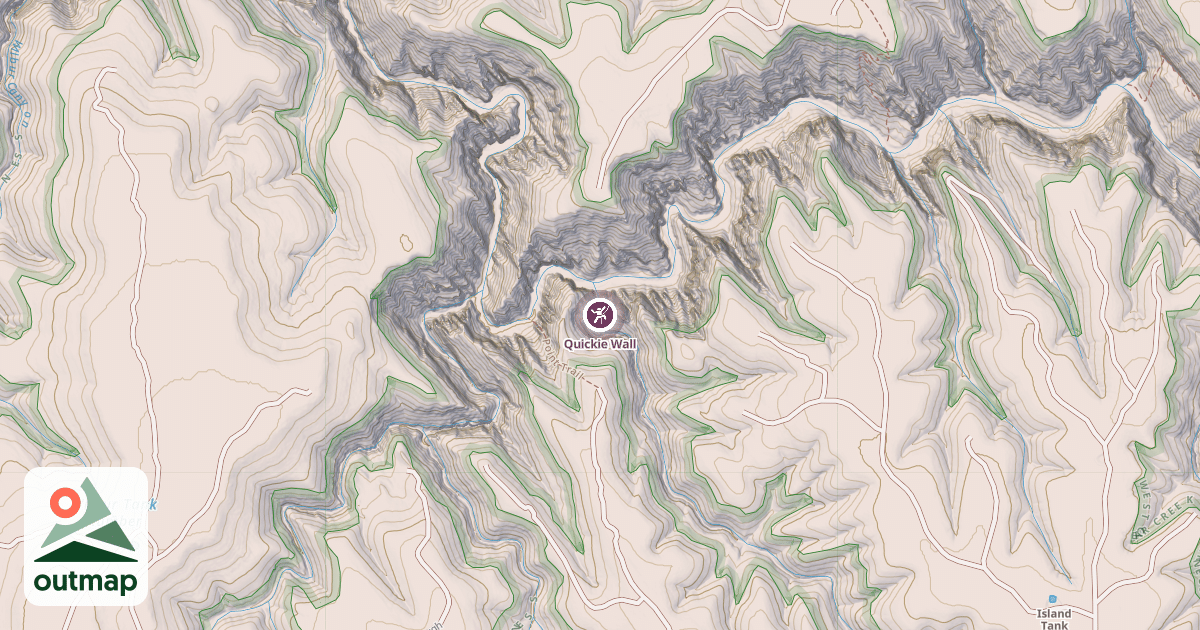 Map of Quickie Wall