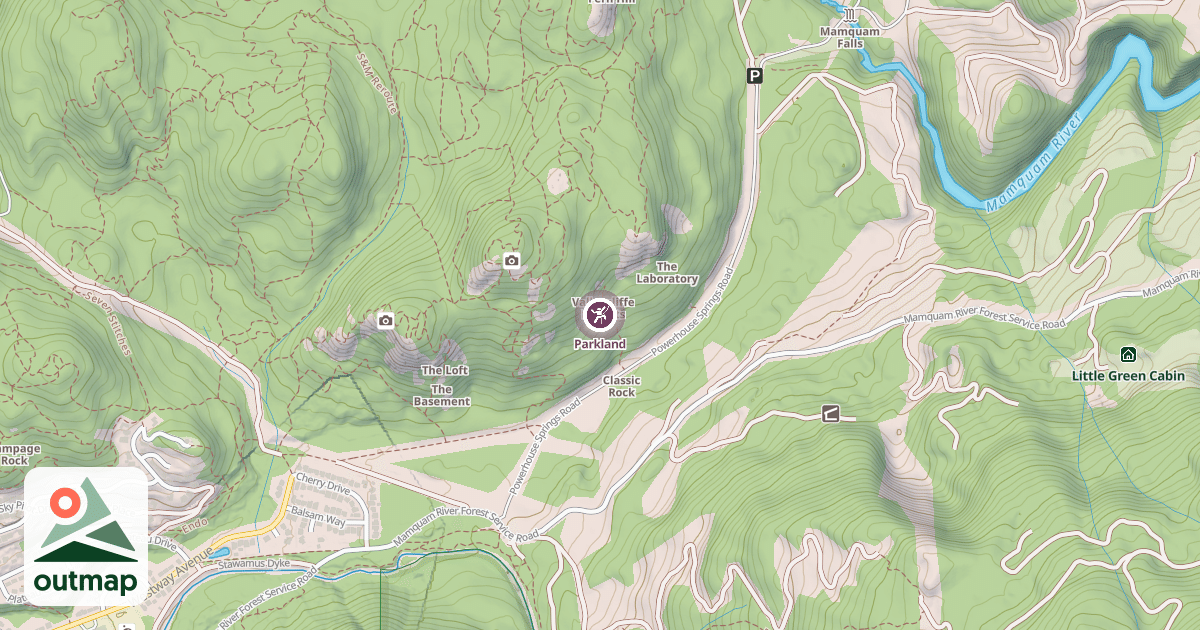 Map of Parkland