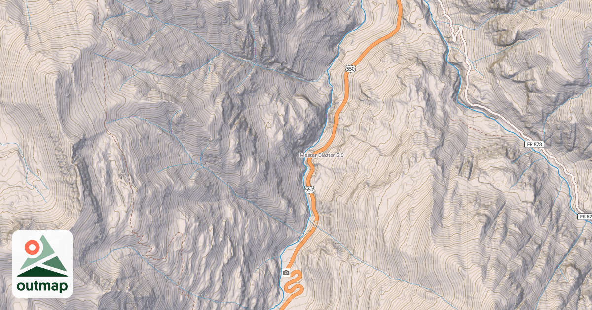 Map of Master Blaster
