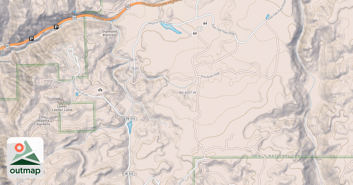 Map of RJG #207