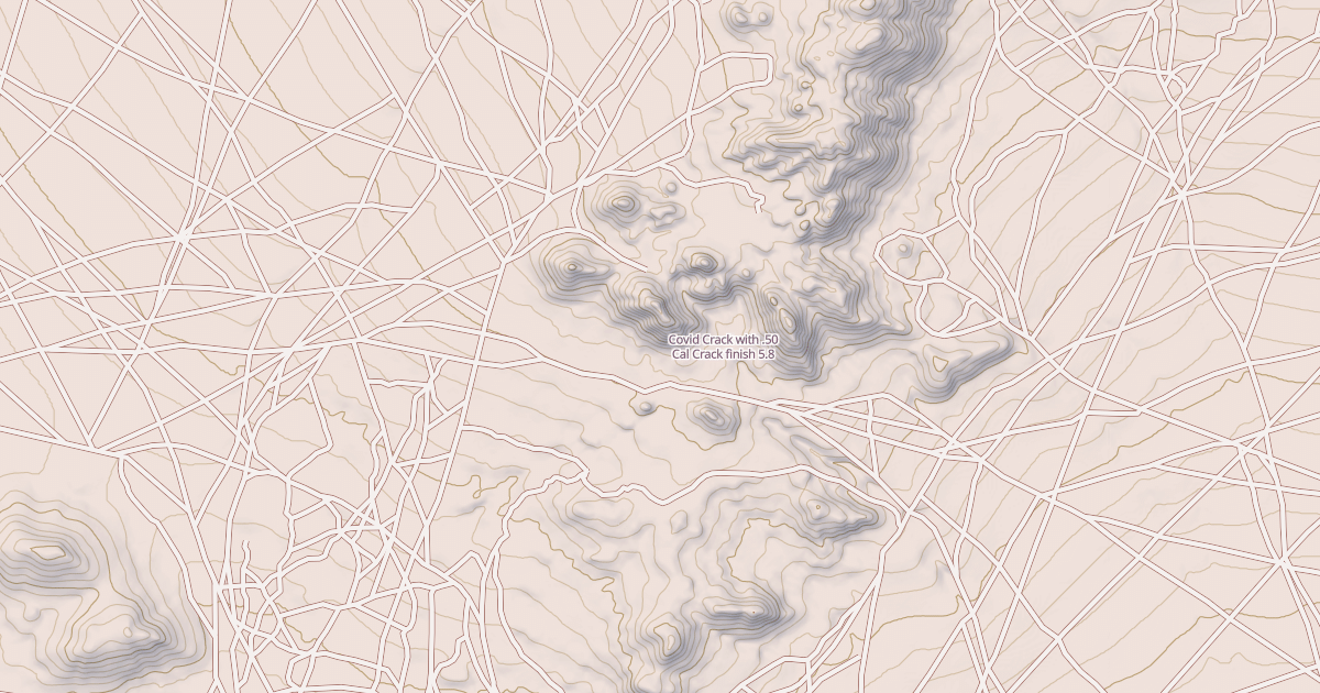Map preview of Covid Crack with .50 Cal Crack finish
