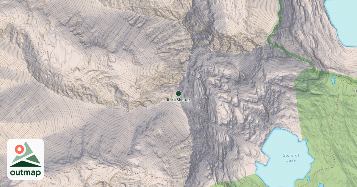 Map of Rock Shelter