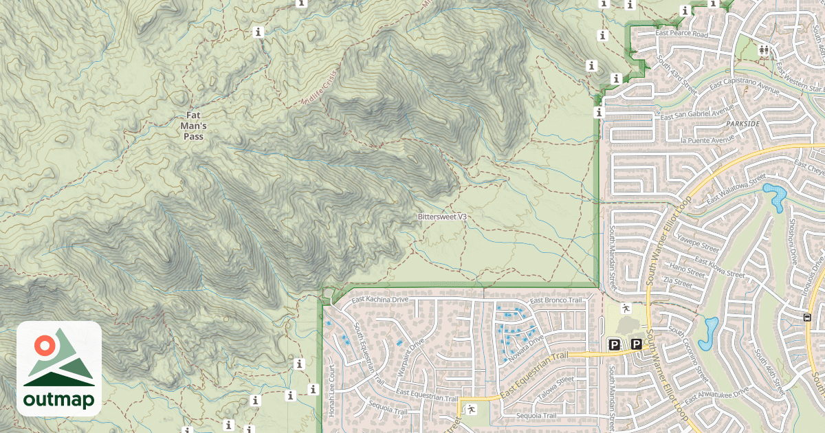Map of Bittersweet