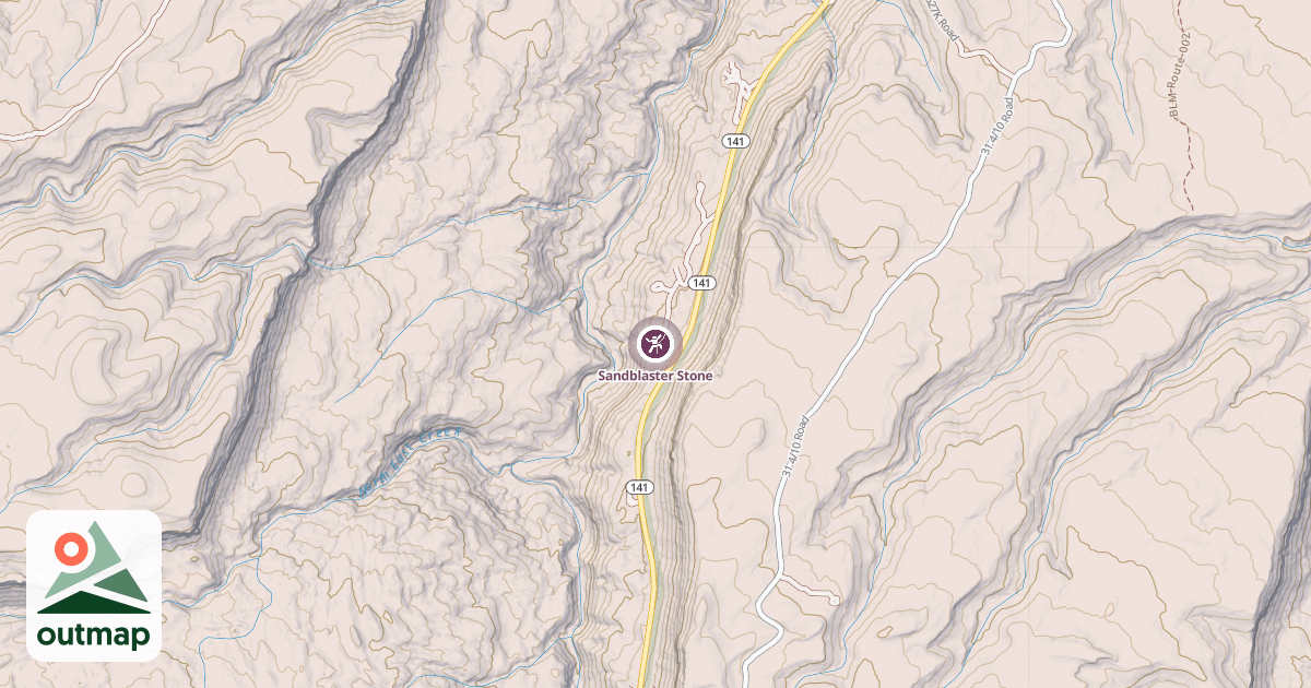 Map of Sandblaster Stone
