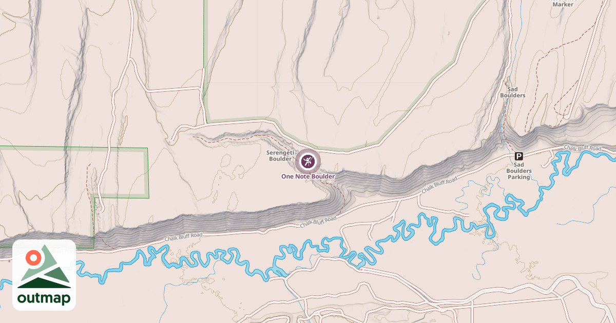 Map of One Note Boulder