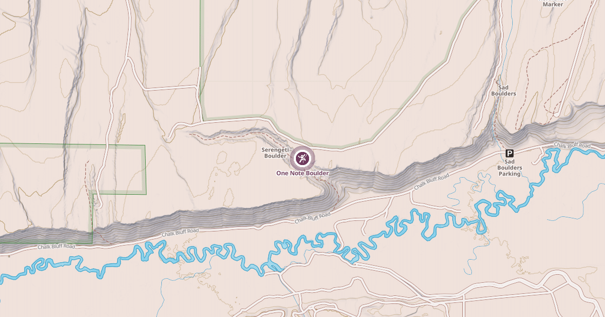 Map preview of One Note Boulder