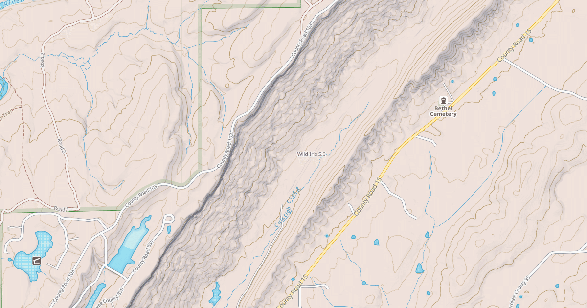 Map preview of Wild Iris