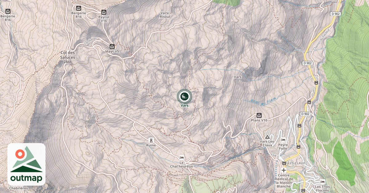 Map of Vars
