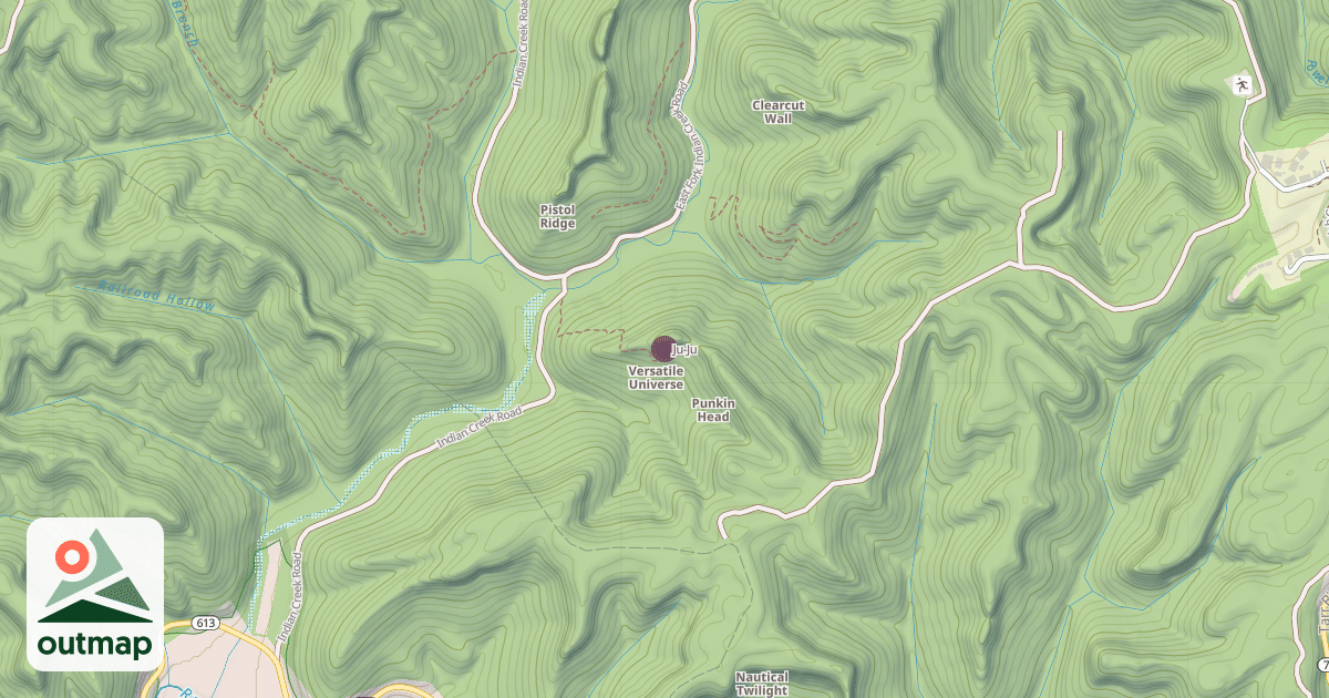 Map of Ju-Ju