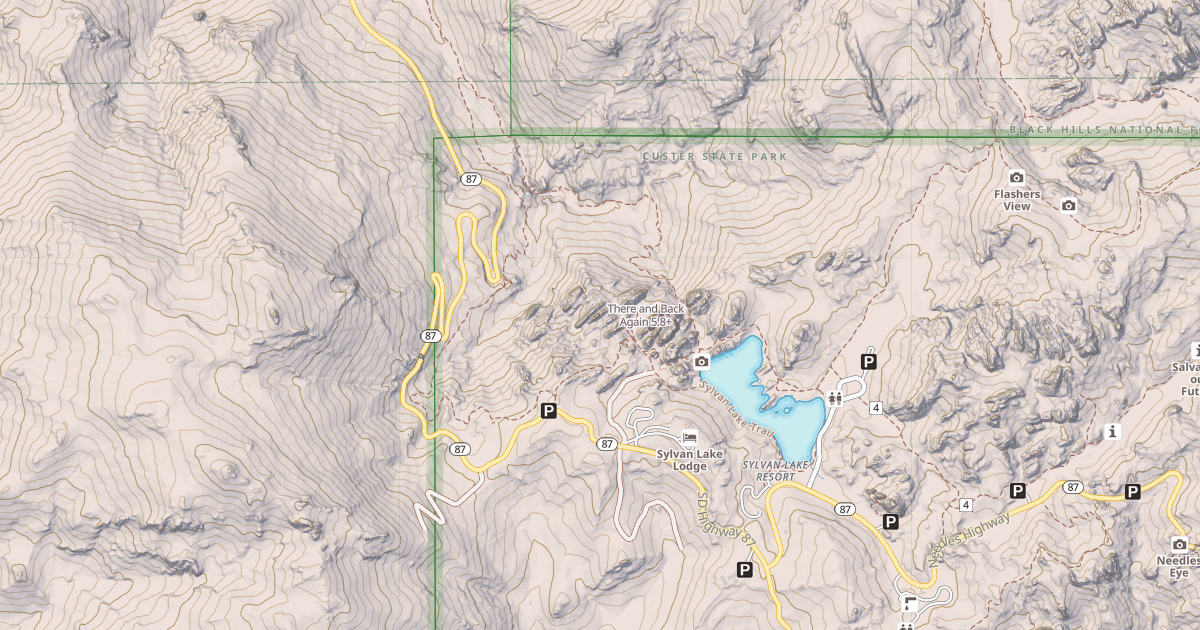 Map preview of There and Back Again