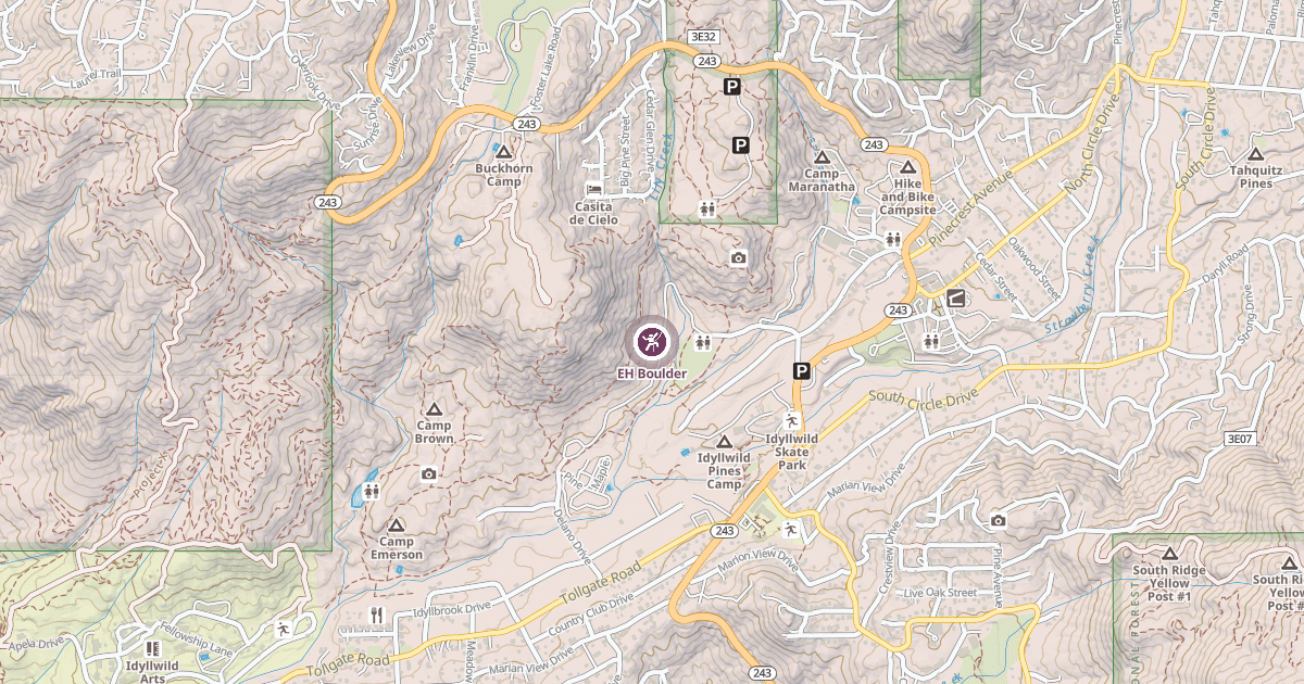 Map preview of EH Boulder