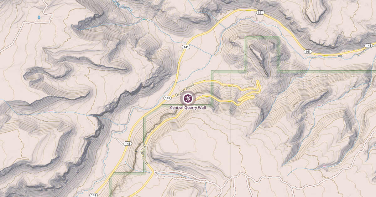 Map preview of Central Quarry Wall