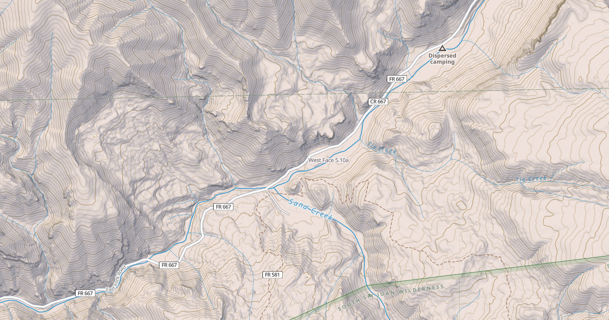 Map preview of West Face