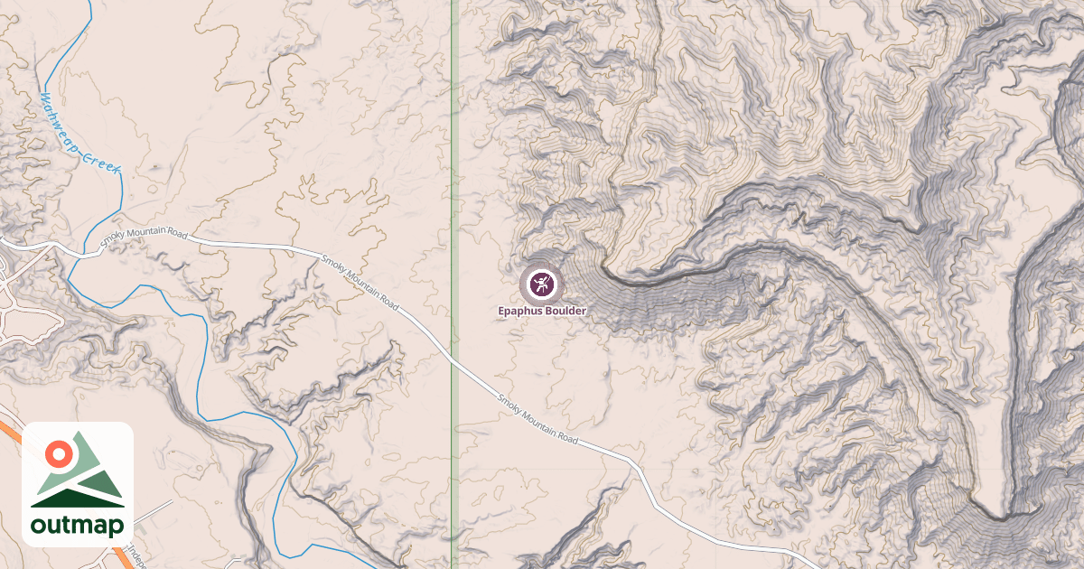 Map of Epaphus Boulder