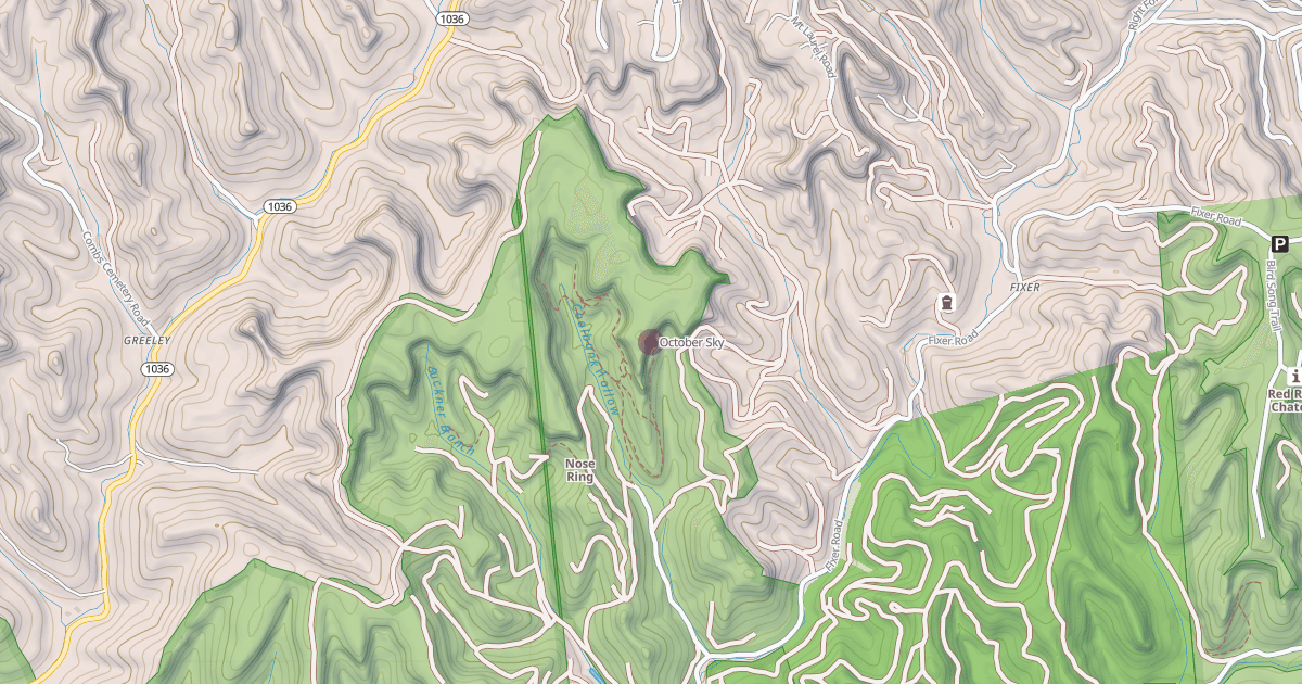 Map preview of October Sky