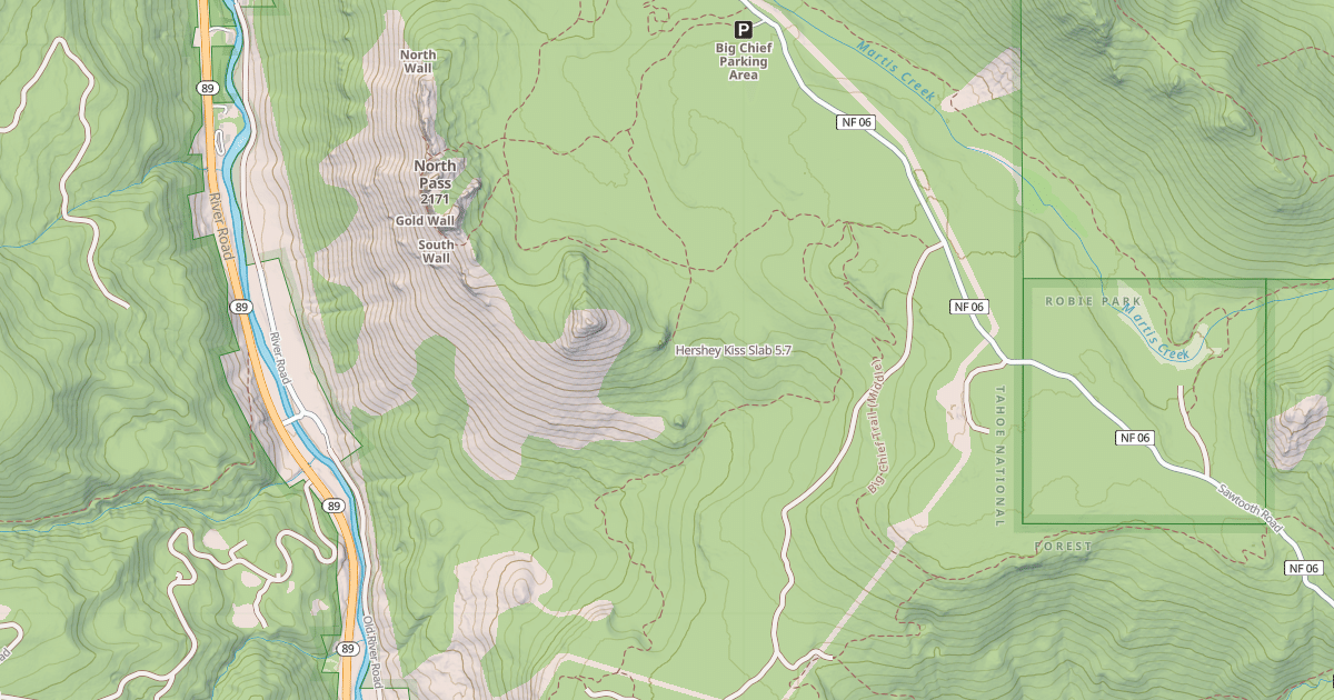 Map preview of Hershey Kiss Slab