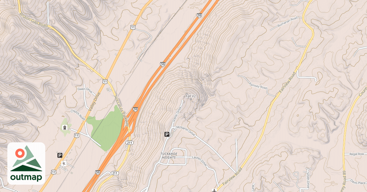 Map of Fall