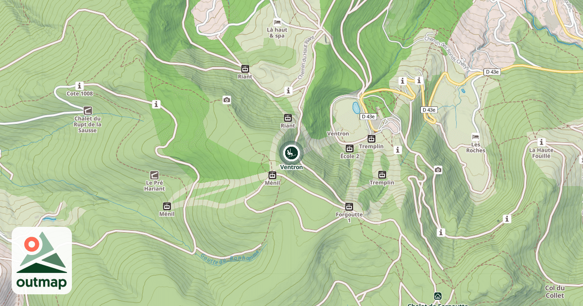 Map of Ventron