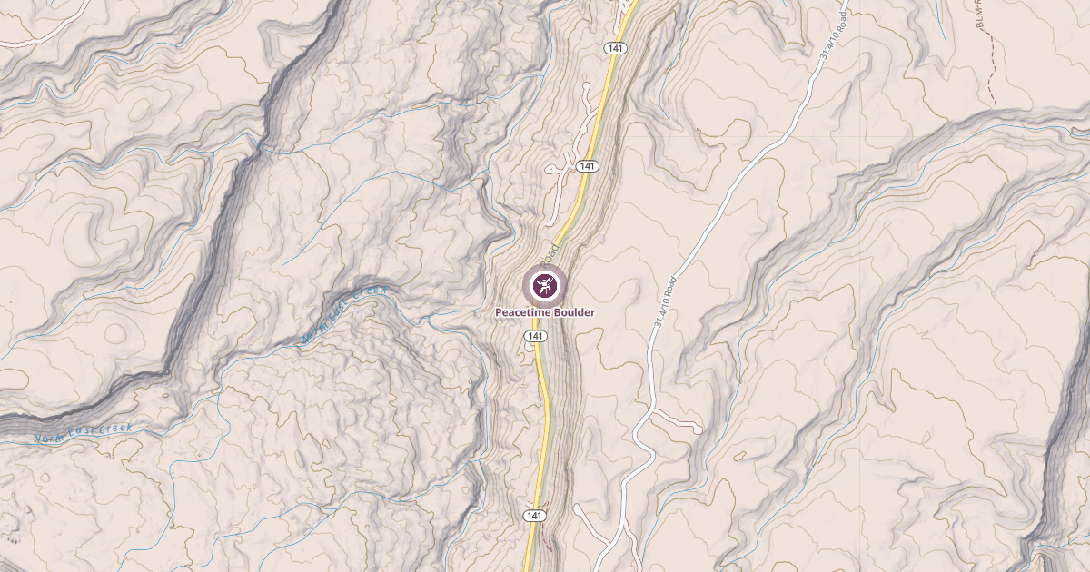 Map preview of Peacetime Boulder