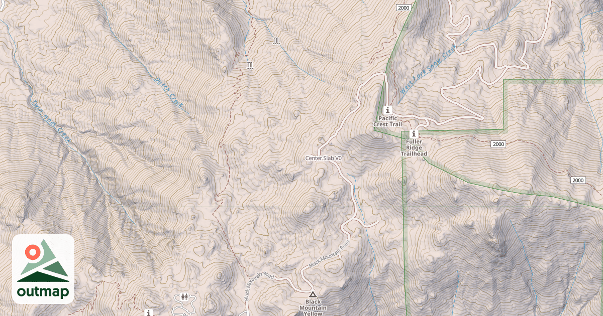 Map of Center Slab