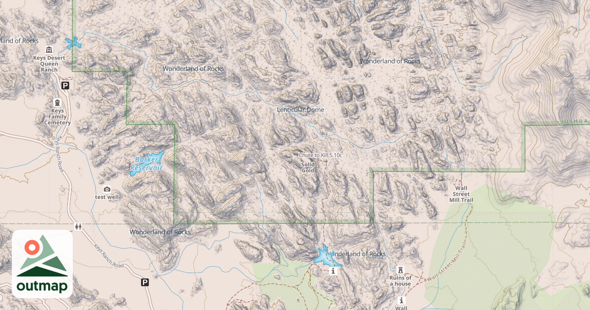 Map of Chute to Kill