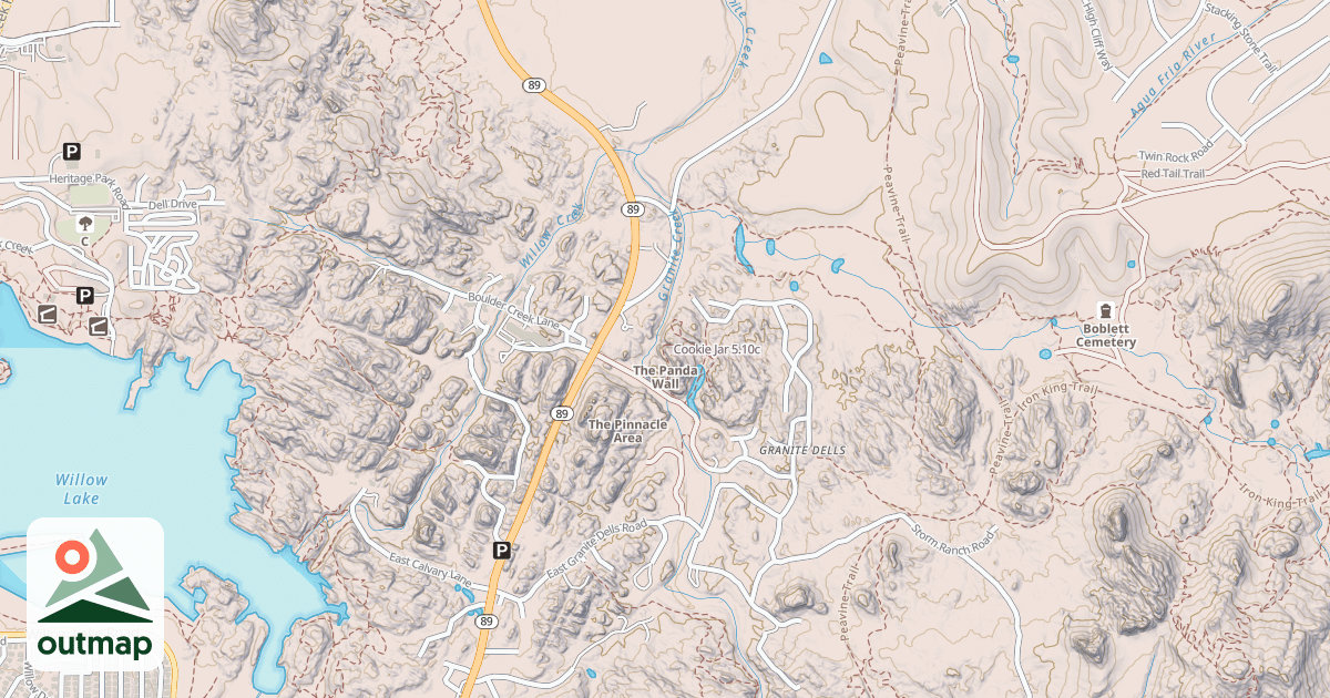 Map of Cookie Jar