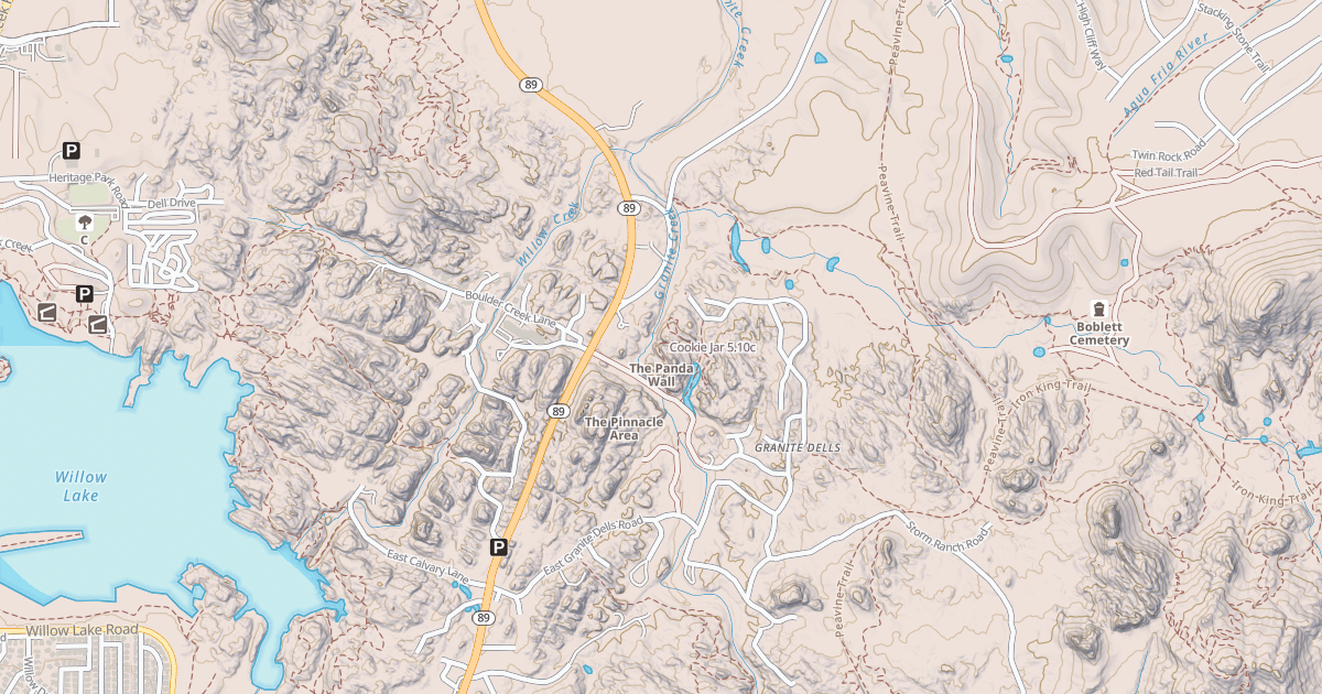 Map preview of Cookie Jar