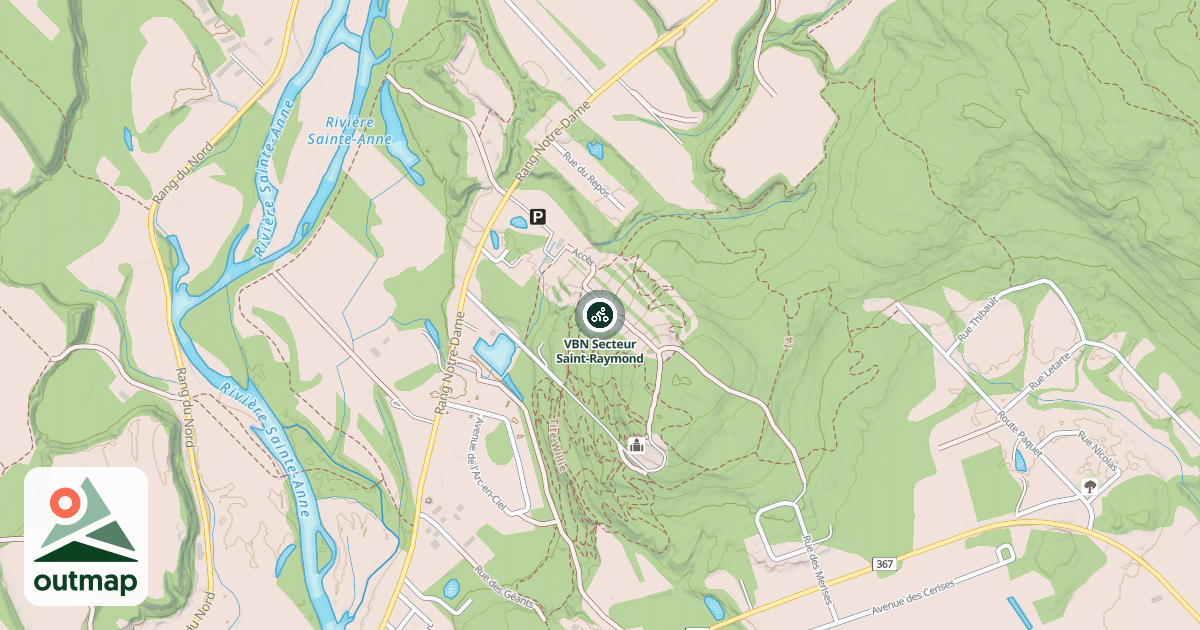 Map of VBN Secteur Saint-Raymond
