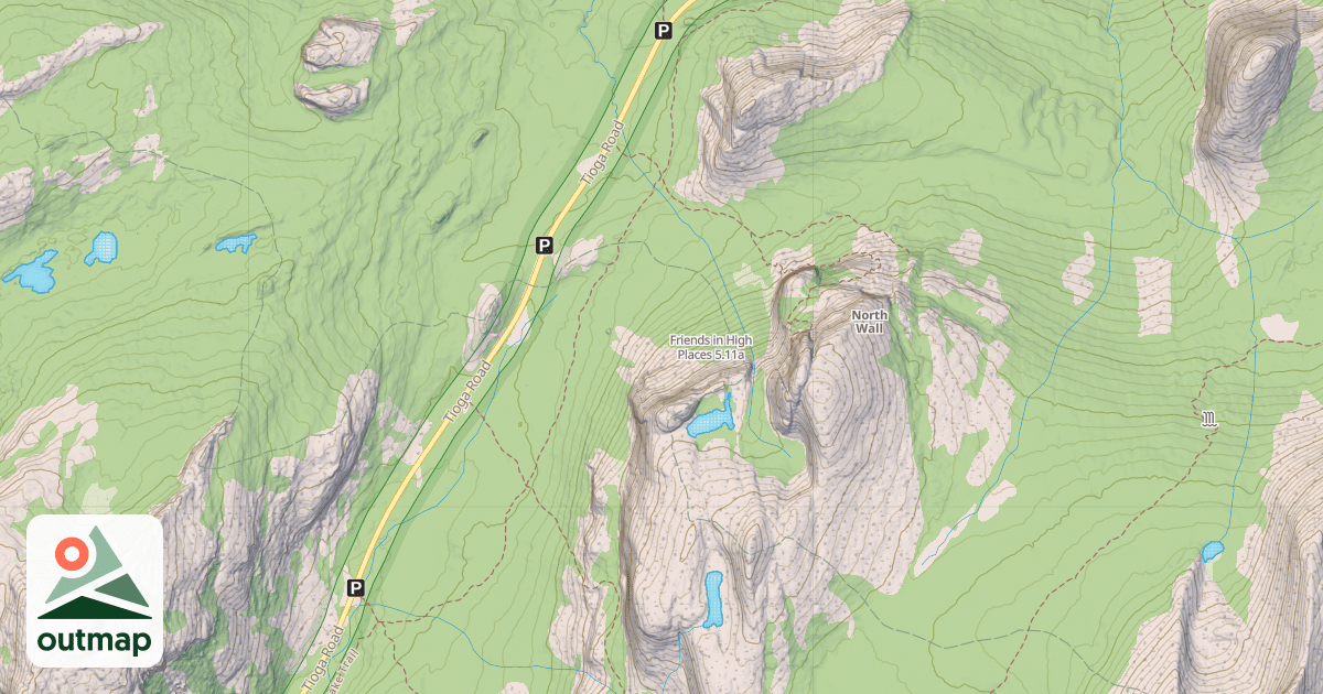 Map of Friends in High Places