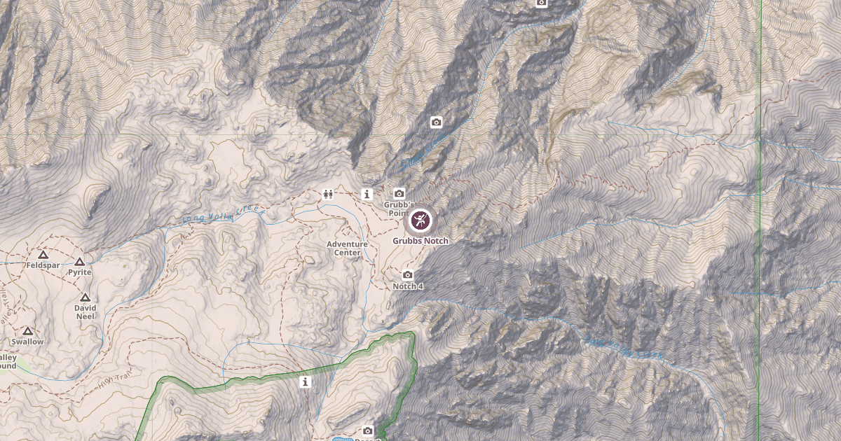 Map preview of Grubbs Notch