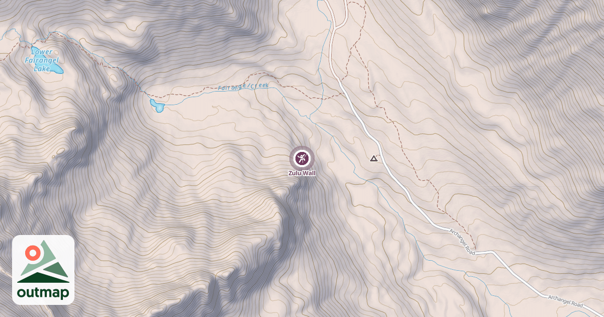 Map of Zulu Wall