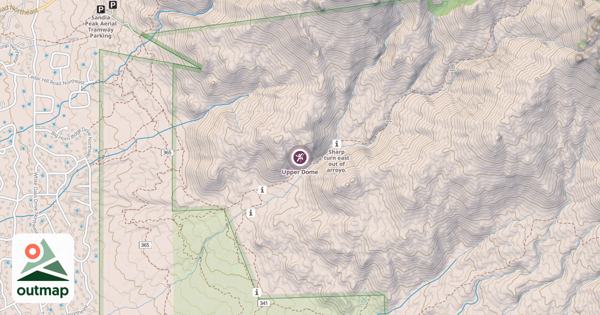 Map of Upper Dome