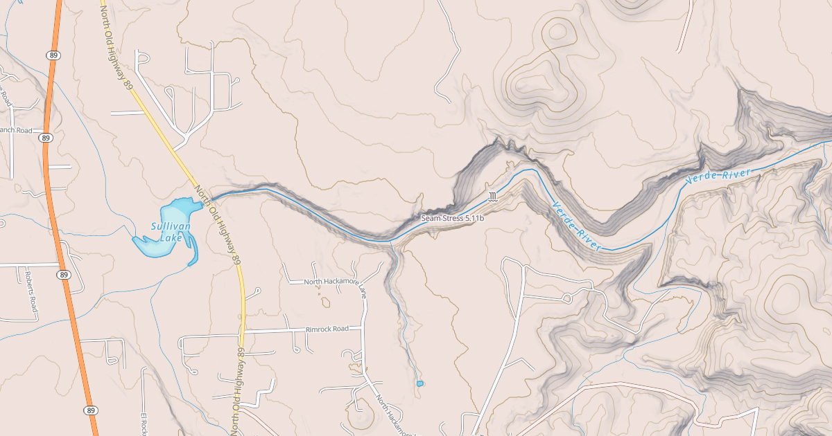 Map preview of Seam Stress