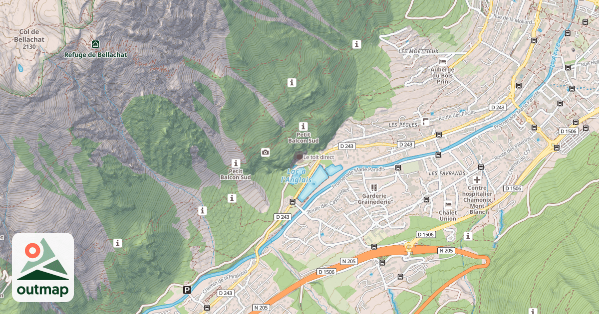 Map of Le toit direct
