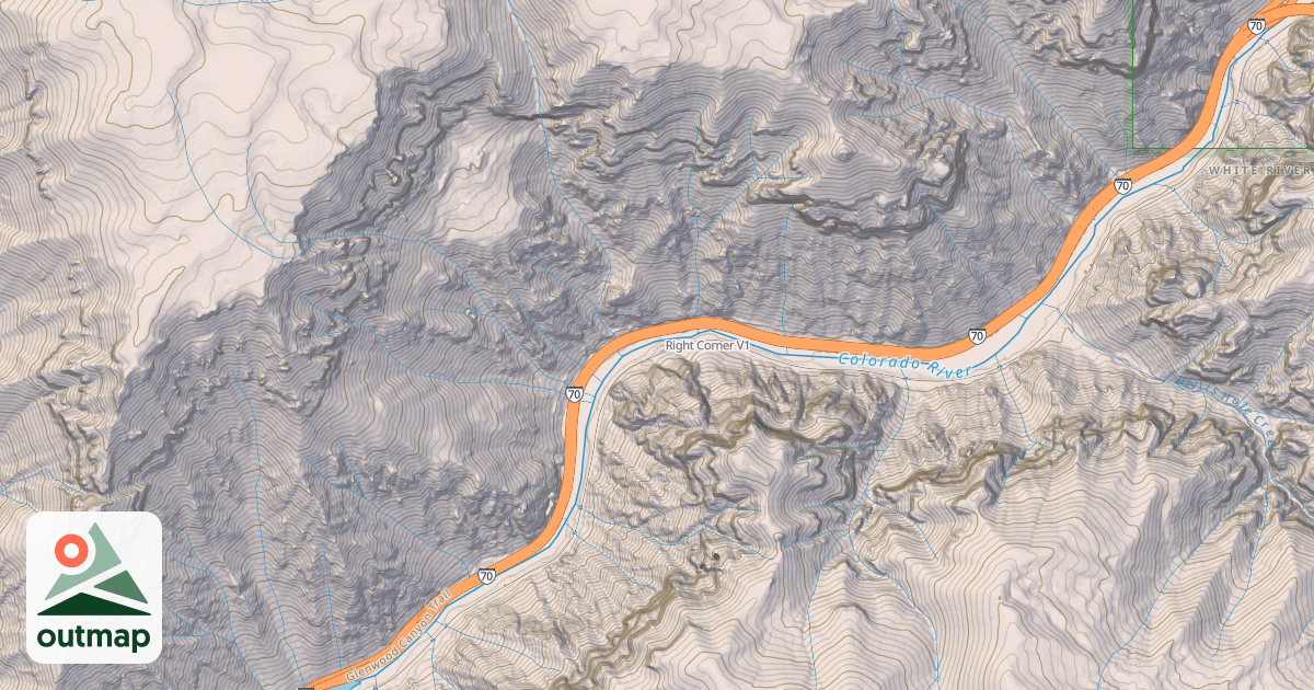 Map of Right Corner