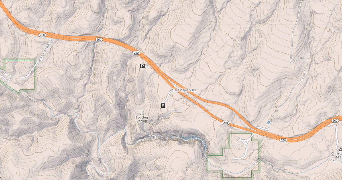 Map preview of Tres Viejos
