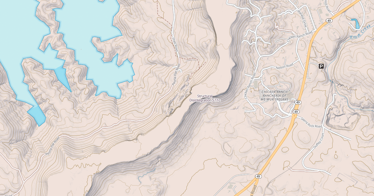 Map preview of Structural Disintegration