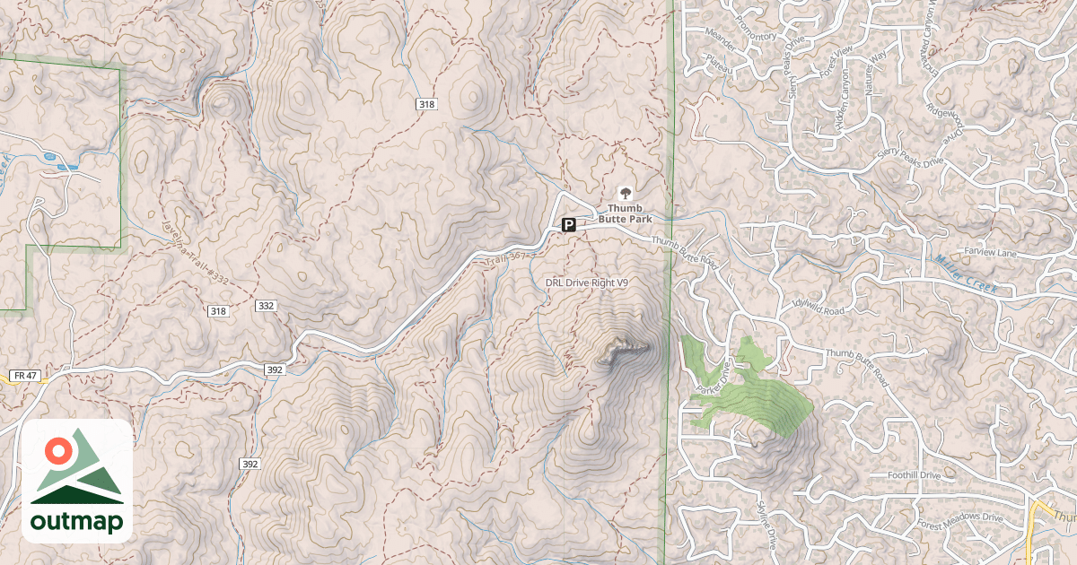 Map of DRL Drive Right