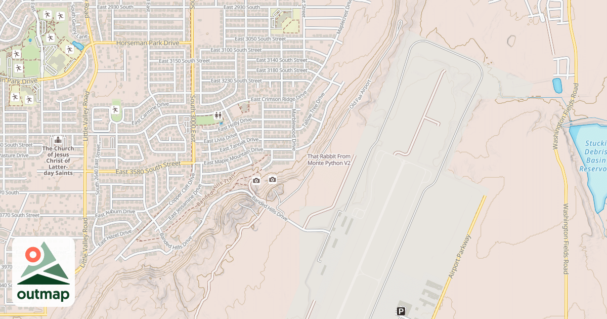 Map of That Rabbit From Monte Python