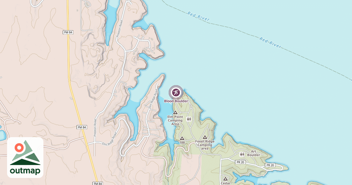Map of Blood Boulder