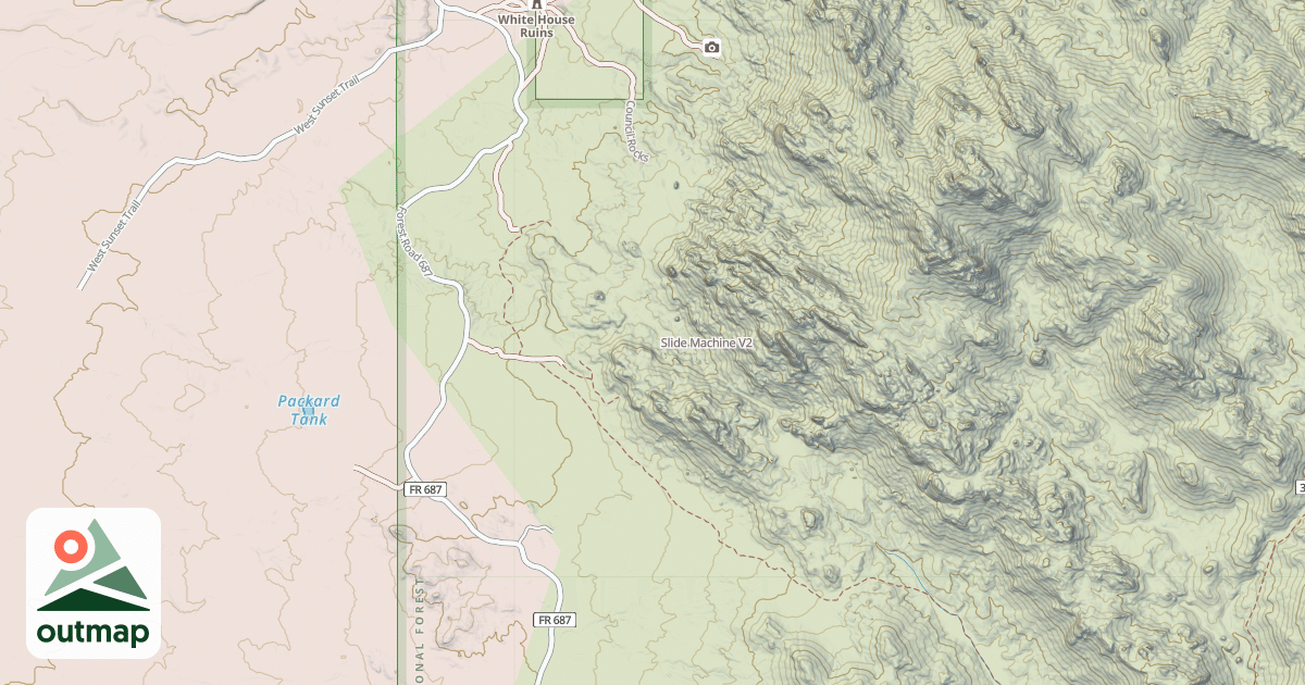 Map of Slide Machine