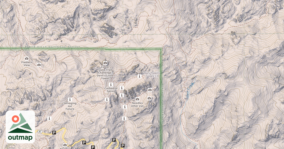 Map of Mary Poppins Delight